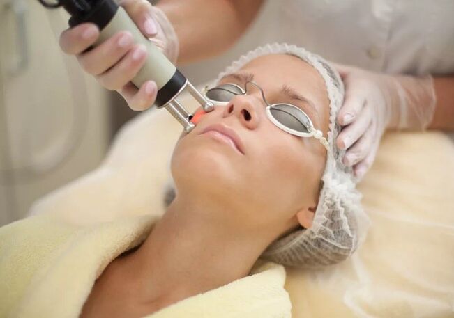 Rejuvenation of the skin on the face