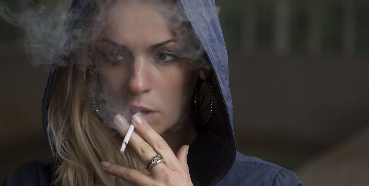 smoking as a cause of aging of the facial skin